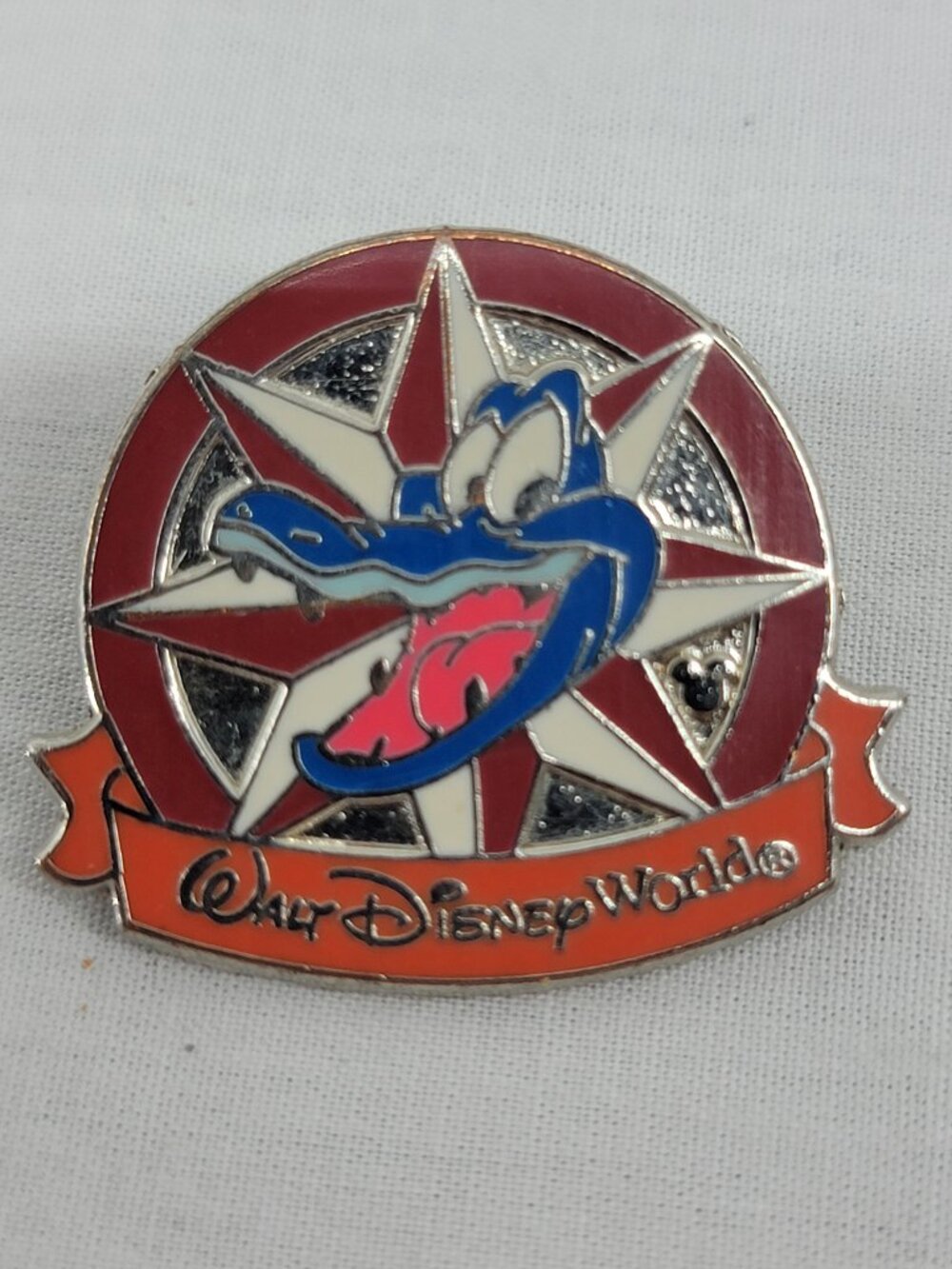DISNEY Pin Trading ~ Compass Series ~ Ice Gator 4/5 ~ Hidden Mickey ~ 2012 ~P09